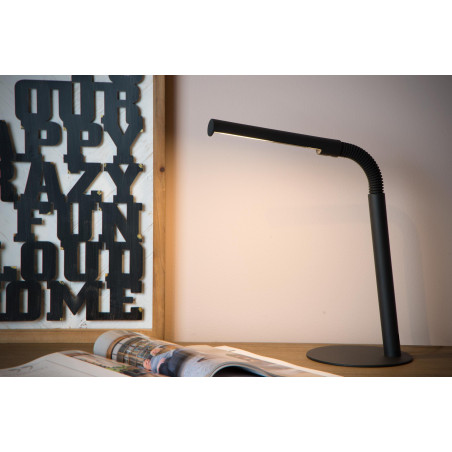 Lucide GILLY - Lampe de bureau - LED - 1x5W 2700K - Noir