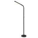 Lucide GILLY - Lampadaire / lampe de lecture Rechargeable - Batterie/Piles - LED Dim. - 1x6W 2700K - Noir