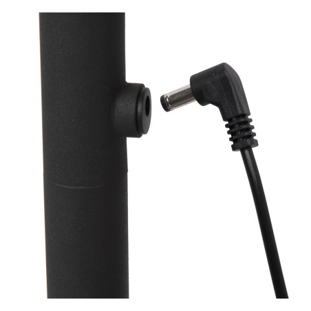 Lucide GILLY - Lampadaire / lampe de lecture Rechargeable - Batterie/Piles - LED Dim. - 1x6W 2700K - Noir