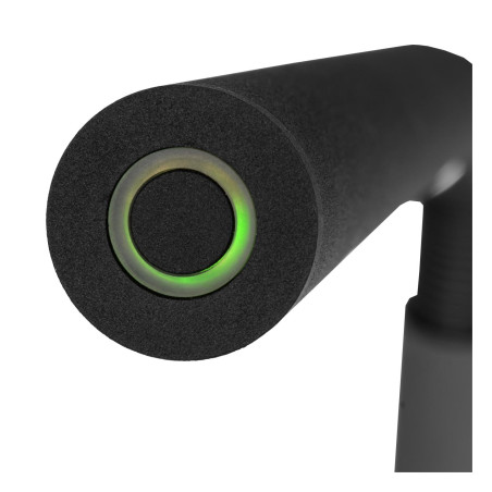 Lucide GILLY - Lampadaire / lampe de lecture Rechargeable - Batterie/Piles - LED Dim. - 1x6W 2700K - Noir