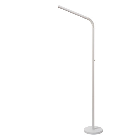 Lucide GILLY - Lampadaire / lampe de lecture Rechargeable - Batterie/Piles - LED Dim. - 1x6W 2700K - Blanc