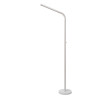Lucide GILLY - Lampadaire / lampe de lecture Rechargeable - Batterie/Piles - LED Dim. - 1x6W 2700K - Blanc