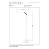 Lucide GILLY - Lampadaire / lampe de lecture Rechargeable - Batterie/Piles - LED Dim. - 1x6W 2700K - Blanc