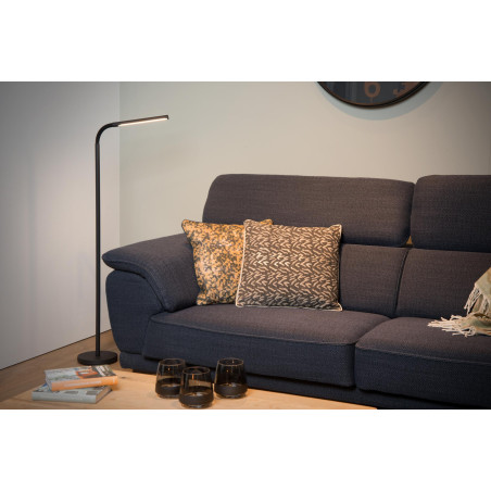 Lucide GILLY - Lampadaire / lampe de lecture - LED - 1x6W 2700K - Noir
