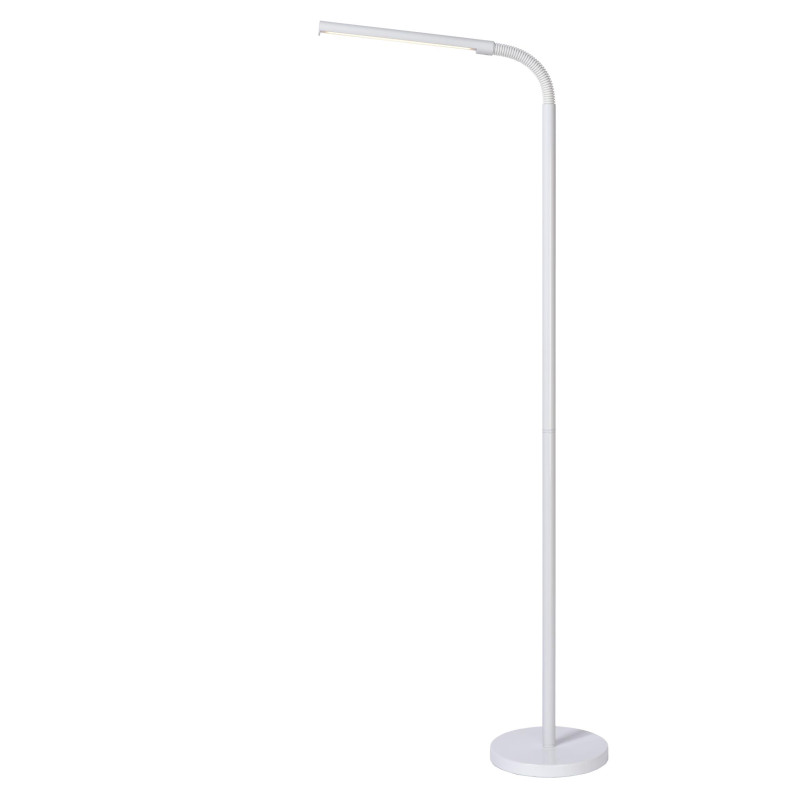 Lucide GILLY - Lampadaire / lampe de lecture - LED - 1x6W 2700K - Blanc