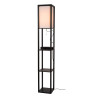 Lucide MENNO - Lampadaire - 1xE27 - Avec chargeur sans fil - Noir
