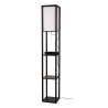Lucide MENNO - Lampadaire - 1xE27 - Avec chargeur sans fil - Noir