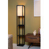 Lucide MENNO - Lampadaire - 1xE27 - Avec chargeur sans fil - Noir
