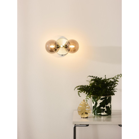 Lucide TYCHO - Applique murale - 2xG9 - Or Mat / Laiton