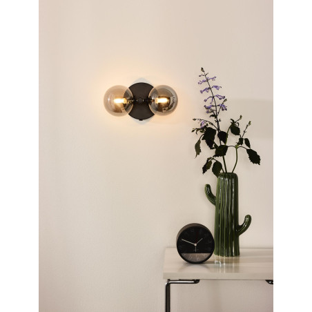 Lucide TYCHO - Applique murale - 2xG9 - Noir