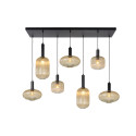 Lucide MALOTO - Suspension - 7xE27 - Ambre
