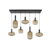Lucide MALOTO - Suspension - 7xE27 - Ambre