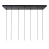 Lucide MALOTO - Suspension - 7xE27 - Ambre