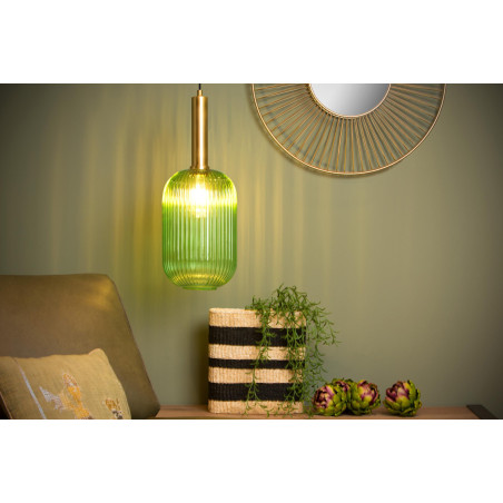 Lucide MALOTO - Suspension - Ø 20 cm - 1xE27 - Vert