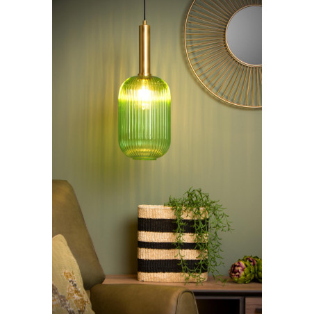 Lucide MALOTO - Suspension - Ø 20 cm - 1xE27 - Vert