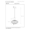 Lucide MALOTO - Suspension - Ø 30 cm - 1xE27 - Vert
