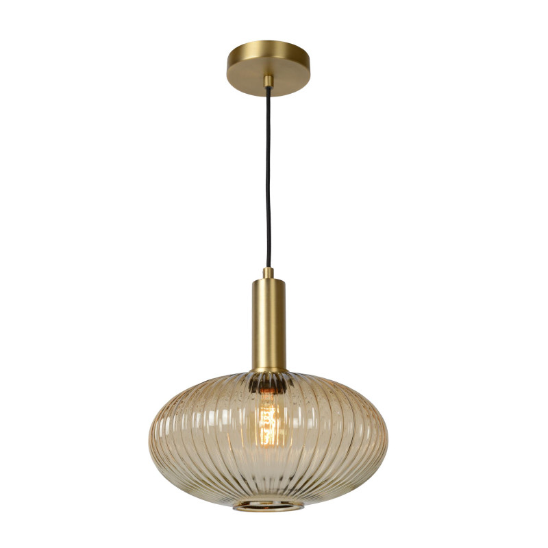 Lucide MALOTO - Suspension - Ø 30 cm - 1xE27 - Ambre