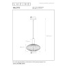 Lucide MALOTO - Suspension - Ø 30 cm - 1xE27 - Ambre