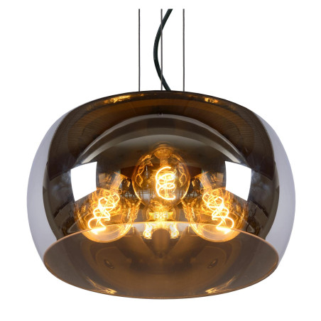 Lucide OLIVIA - Suspension - Ø 40 cm - 3xE27 - Fumé