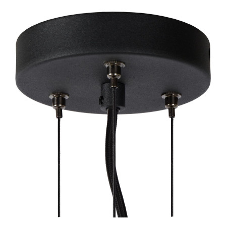 Lucide OLIVIA - Suspension - Ø 40 cm - 3xE27 - Fumé