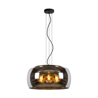 Lucide OLIVIA - Suspension - Ø 50 cm - 3xE27 - Fumé