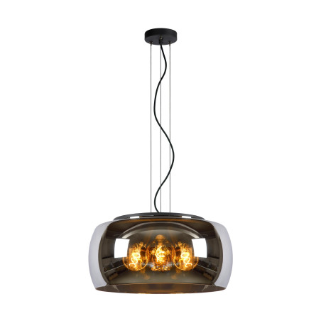 Lucide OLIVIA - Suspension - Ø 50 cm - 3xE27 - Fumé