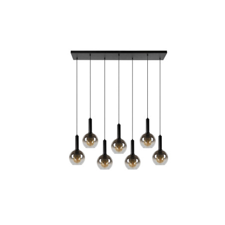 Lucide MARIUS - Suspension - 7xE27 - Noir