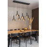 Lucide MARIUS - Suspension - 7xE27 - Noir