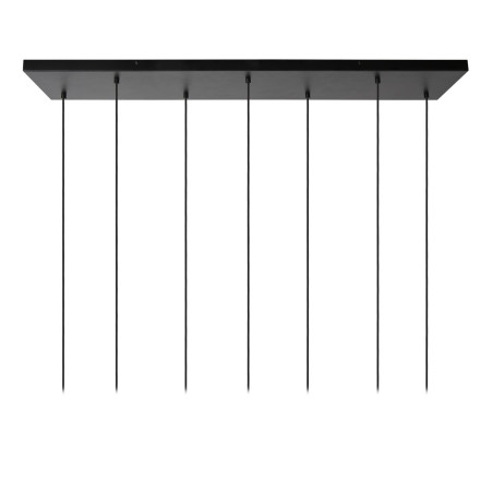 Lucide MARIUS - Suspension - 7xE27 - Noir