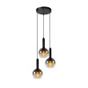 Lucide MARIUS - Suspension - Ø 48,5 cm - 3xE27 - Noir