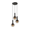 Lucide MARIUS - Suspension - Ø 48,5 cm - 3xE27 - Noir