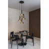 Lucide MARIUS - Suspension - Ø 55 cm - 5xE27 - Noir