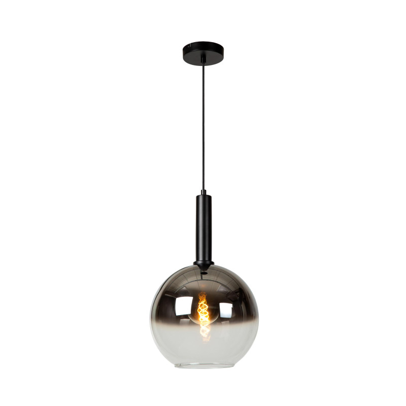 Lucide MARIUS - Suspension - Ø 30 cm - 1xE27 - Noir