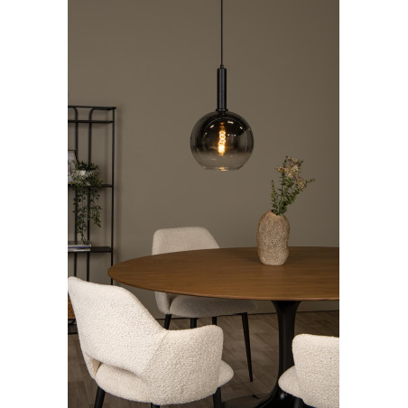 Lucide MARIUS - Suspension - Ø 30 cm - 1xE27 - Noir