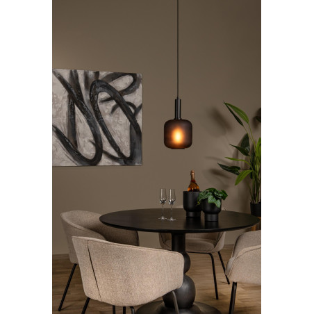 Lucide ELOISE - Suspension - Ø 21 cm - 1xE27 - Noir