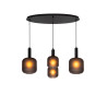 Lucide ELOISE - Suspension - 4xE27 - Noir