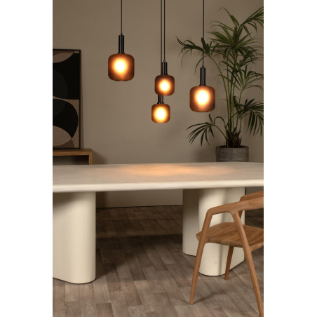Lucide ELOISE - Suspension - 4xE27 - Noir