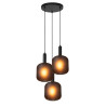 Lucide ELOISE - Suspension - Ø 40 cm - 3xE27 - Noir