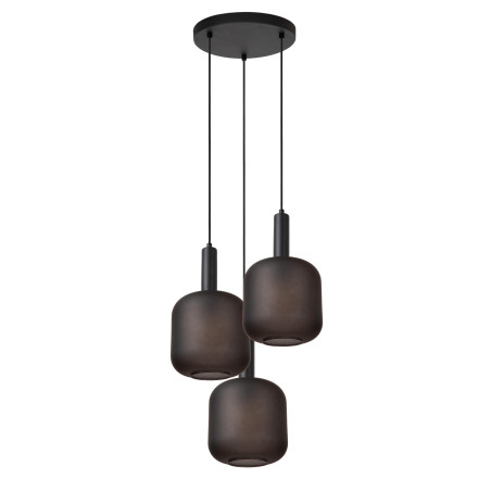 Lucide ELOISE - Suspension - Ø 40 cm - 3xE27 - Noir