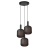 Lucide ELOISE - Suspension - Ø 40 cm - 3xE27 - Noir