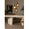 Lucide ELOISE - Suspension - Ø 40 cm - 3xE27 - Noir