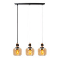 Lucide ILONA - Suspension - 3xE27 - Ambre
