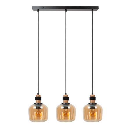 Lucide ILONA - Suspension - 3xE27 - Ambre