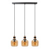Lucide ILONA - Suspension - 3xE27 - Ambre