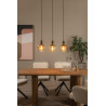 Lucide ILONA - Suspension - 3xE27 - Ambre