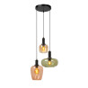 Lucide ILONA - Suspension - 3xE27 - Noir