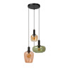 Lucide ILONA - Suspension - 3xE27 - Noir