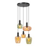 Lucide ILONA - Suspension - 5xE27 - Noir