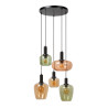 Lucide ILONA - Suspension - 5xE27 - Noir