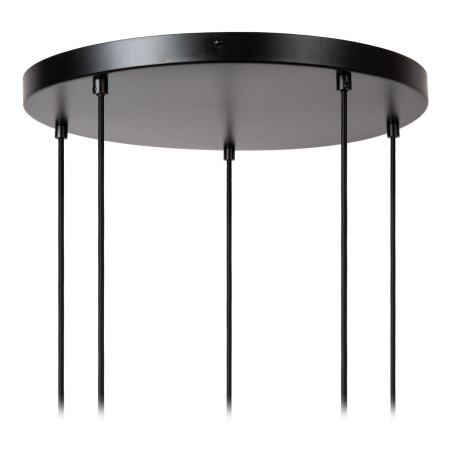 Lucide ILONA - Suspension - 5xE27 - Noir